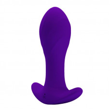Estimulador Anal con Vibración Púrpura