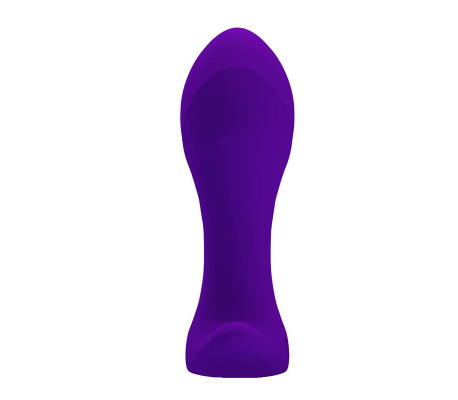 Estimulador Anal con Vibración Púrpura