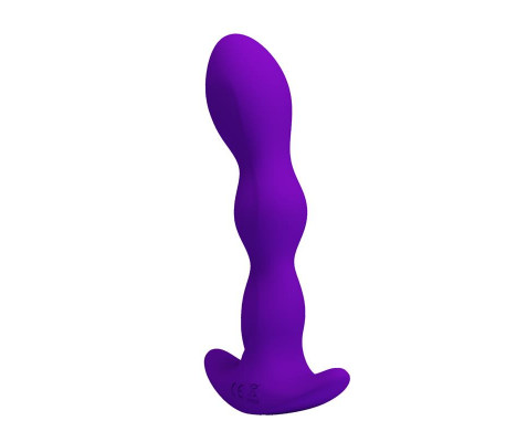 Yale Plug Anal con Vibración Púrpura