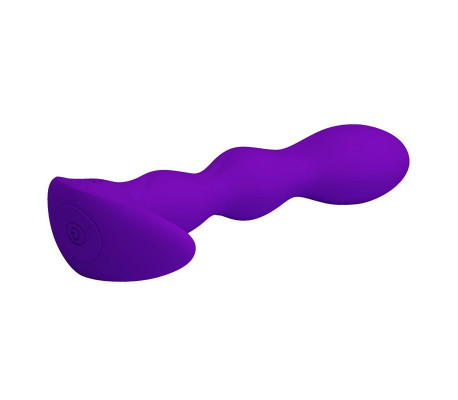 Yale Plug Anal con Vibración Púrpura