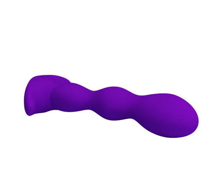 Yale Plug Anal con Vibración Púrpura