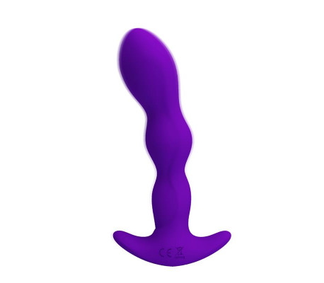 Yale Plug Anal con Vibración Púrpura