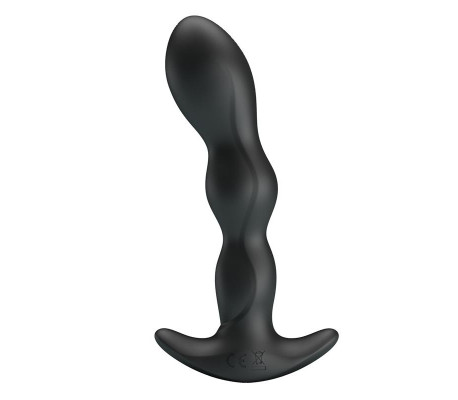 Yale Plug Anal con Vibración Negro