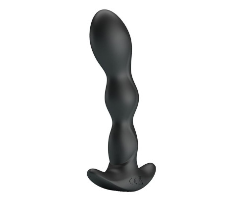 Yale Plug Anal con Vibración Negro