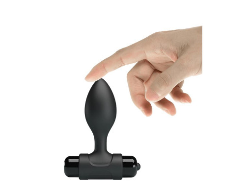 Plug Anal con Vibración Silciona