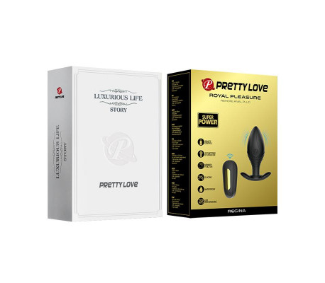 Regina Royal Plug Anal con Control Remoto USB