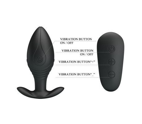 Regina Royal Plug Anal con Control Remoto USB