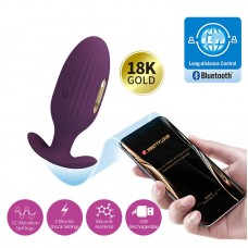 Jefferson Plug Anal con Vibración y Electroshock con APP