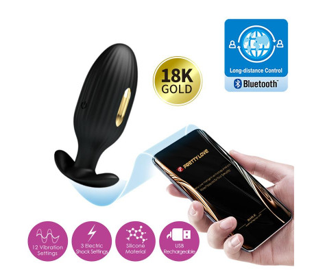 Jefferson Plug Anal con Electroshock y APP