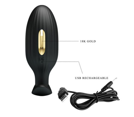 Jefferson Plug Anal con Electroshock y APP