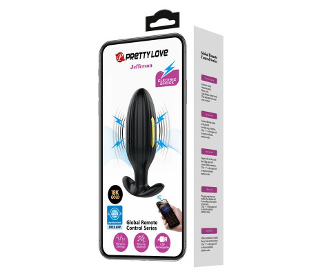 Jefferson Plug Anal con Electroshock y APP