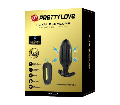 Royal Pleasure Plug Anal con Electro Estimulación USB