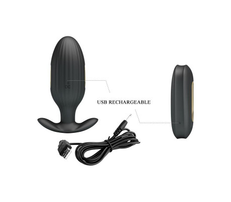 Royal Pleasure Plug Anal con Electro Estimulación USB