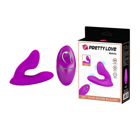 Melvin Plug Anal con Vibración y Control Remoto