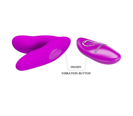 Melvin Plug Anal con Vibración y Control Remoto