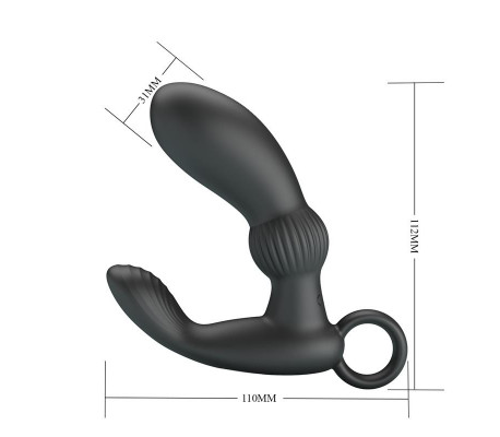 Masajeador Prostatico Cayla Negro