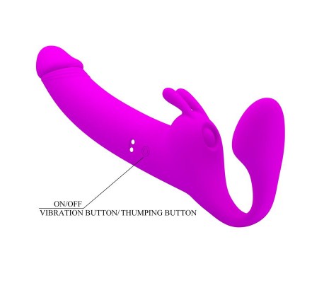 Zanini Vibrador sin Arnés Silicona