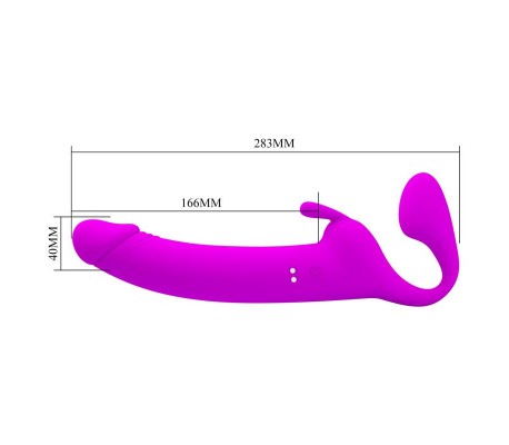 Zanini Vibrador sin Arnés Silicona