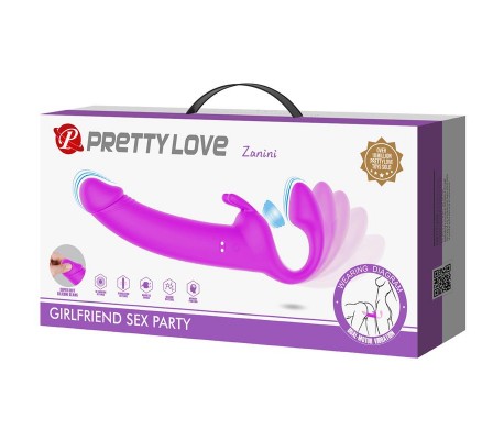 Zanini Vibrador sin Arnés Silicona