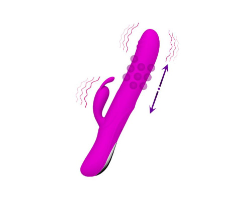 Vibrador y Rotador Byron Color Púrpura