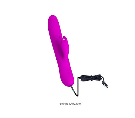 Vibrador y Rotador Byron Color Púrpura