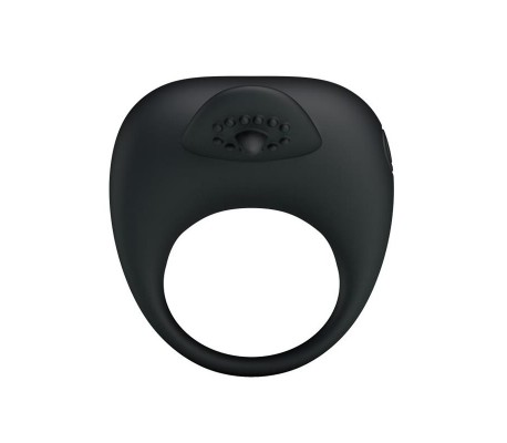 Pretty Love Anillo Vibrador Tonguo Negro