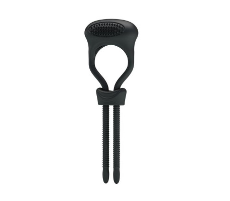 Pretty Love Anillo Vibrador Curitis Color Negro
