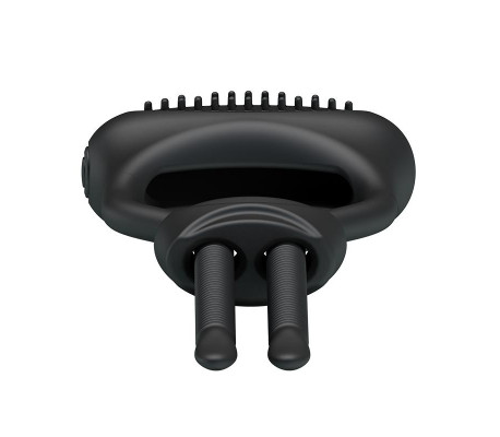 Pretty Love Anillo Vibrador Curitis Color Negro