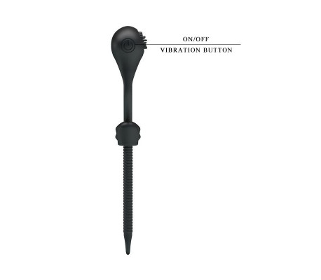 Pretty Love Anillo Vibrador Curitis Color Negro