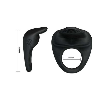 Anillo Vibrador Thimble Negro