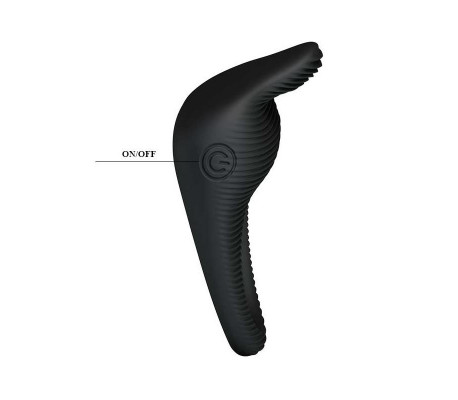 Anillo Vibrador Thimble Negro
