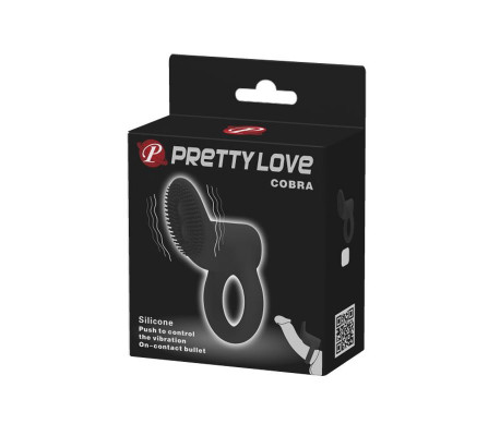 Cobra Anillo para el Pene con Vibración