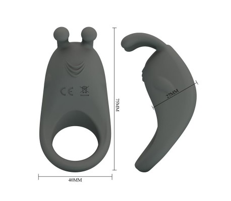 Stratus Anillo para el Pene con Vibración