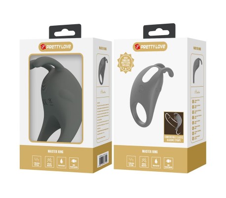 Stratus Anillo para el Pene con Vibración