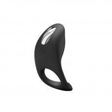 Anillo Vibrador Gemma USB Silicona Negro