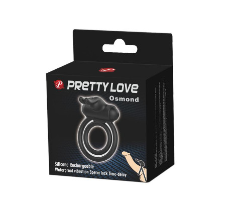 Anillo Doble para el Pene con Vibración Osmond