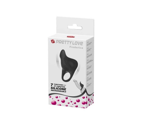 Frederica Anillo Vibrador para el Pene USB