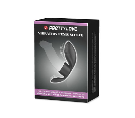 Anillo para el Pene con Vibración USB Silicona