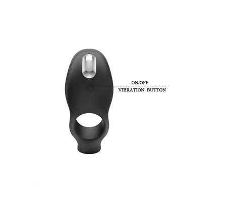 Anillo para el Pene con Vibración USB Silicona