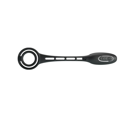 Plug Anal con Anillo para el Pene con Vibración
