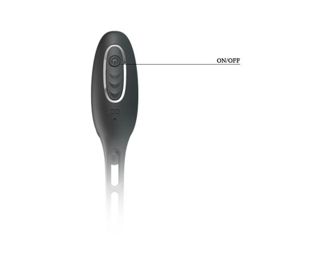 Plug Anal con Anillo para el Pene con Vibración