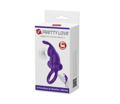 Anillo para el Pene con Vibración Rabbit