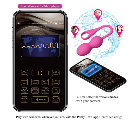 Elvira Bolas Kegel con Vibración y APP