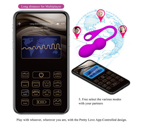 Elvira Bolas Kegel con Vibración y APP