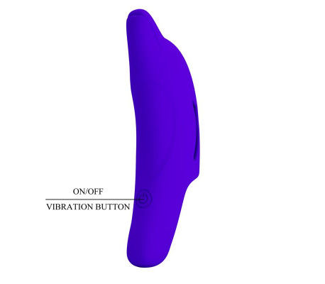 Estimulador de Dedo con Vibración Delphini Honey