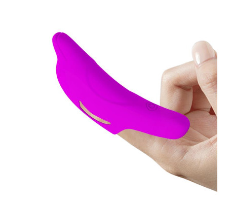 Delphini Estimulador de Dedo con Vibración