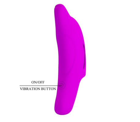 Delphini Estimulador de Dedo con Vibración