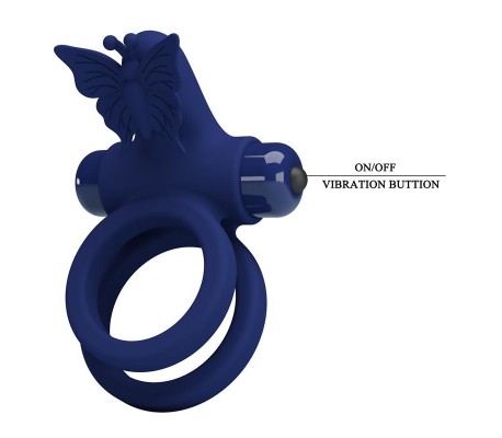 Anillo Doble para el Pene con Vibración