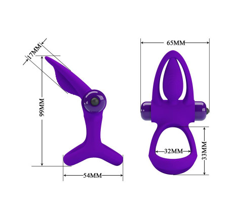 Anillo para el Pene con Vibración