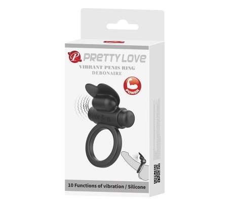 Debonaire Anillo para el Pene con Vibración